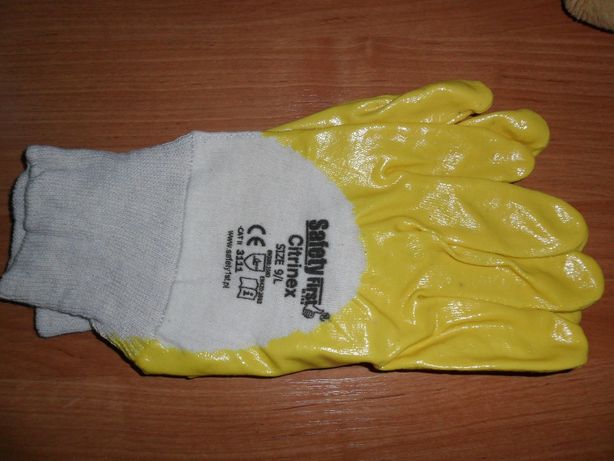 rękawice ochronne oblewane nitrylem