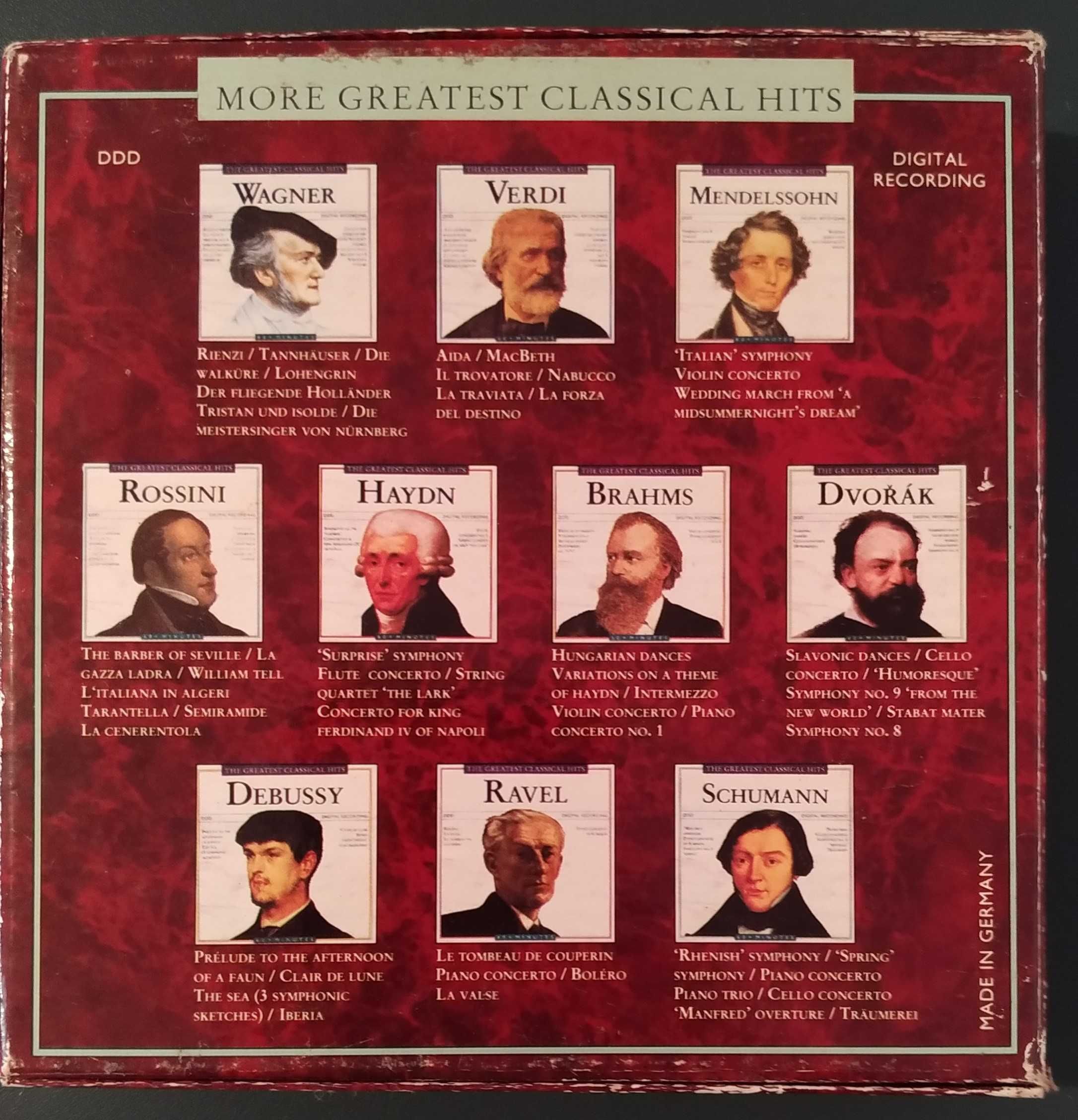 Colectânea 30 CD Greatest Classical Hits