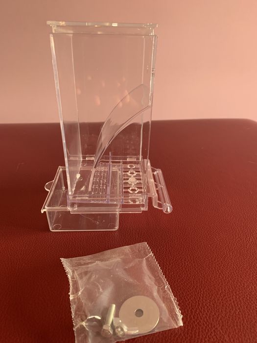 Comedouro de pássaro sem sujar