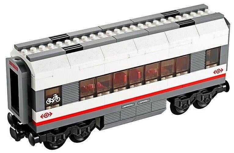 Конструктор Поїзд на радіоуправлінні 628 дет залізниця Cities K8012