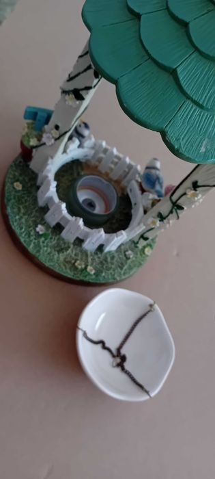 Vela suspensa Yankee Candle com tema de Primavera 25 cm de altura