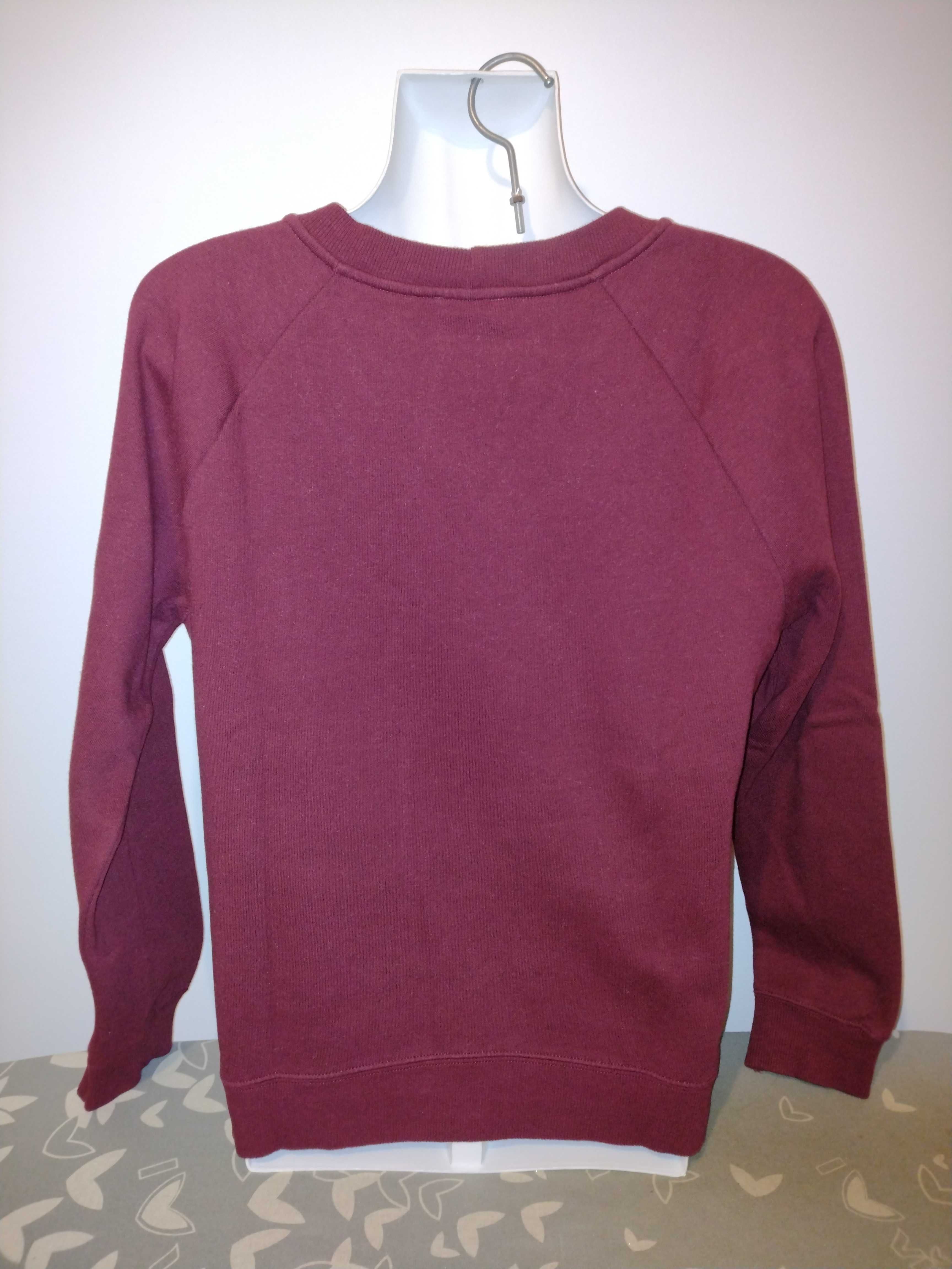 Sweatshirt bordeaux da Benetton