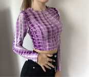 Bluzka top fioletowa r.M