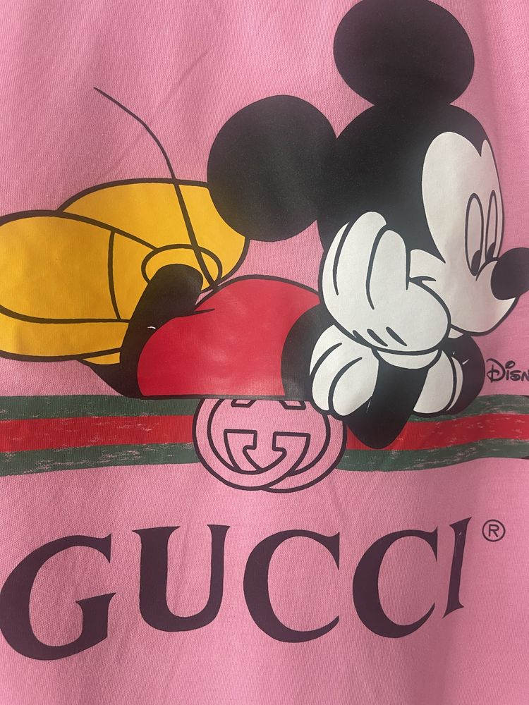 Gucci oryginalny t-shirt Myszka Miki S