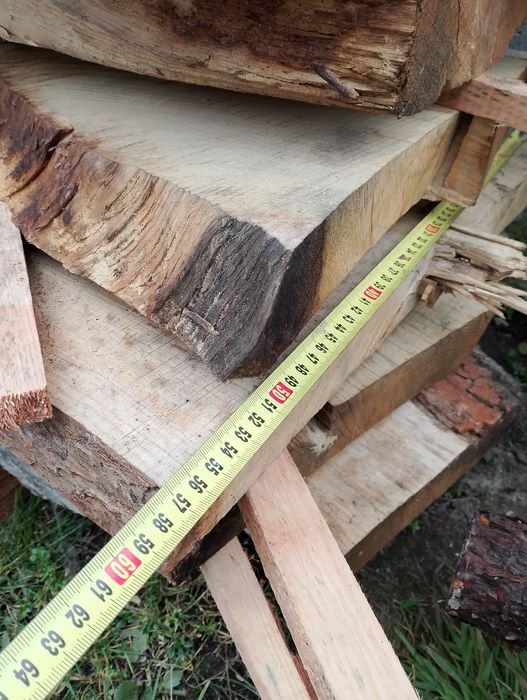 Deski dębowe, foszty, tarcica, blat 5m, 3m gr. 55, 70 mm 2,5 m3 TANIO!