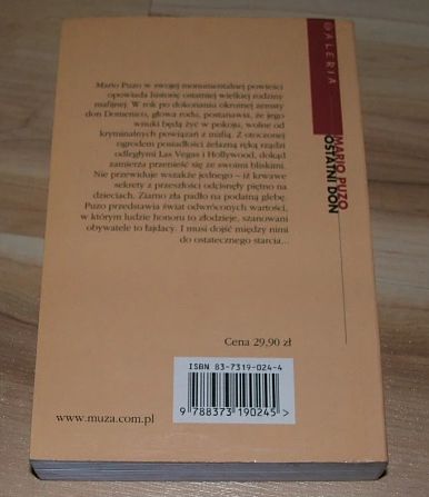Ostatni Don Mario Puzo