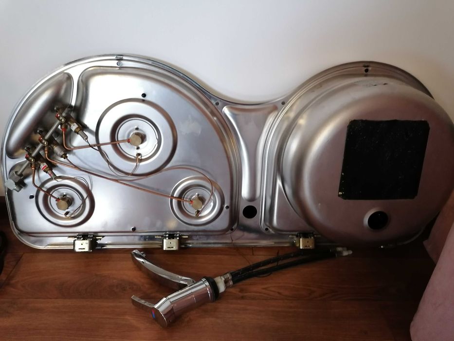 Zlew bateria kuchnia gazowa Smev Hobby