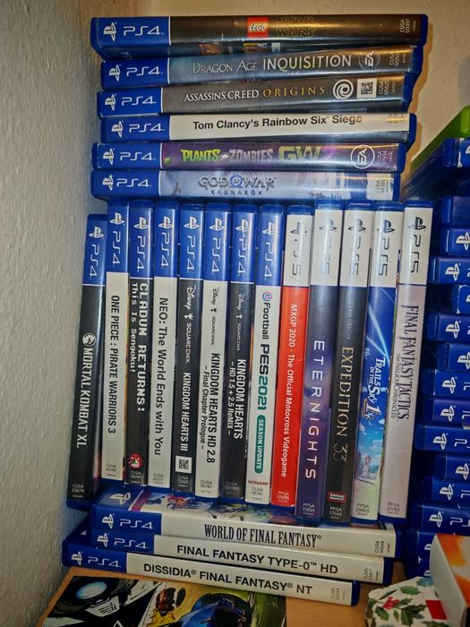 Jogos switch 2 e jogos PlayStation 5