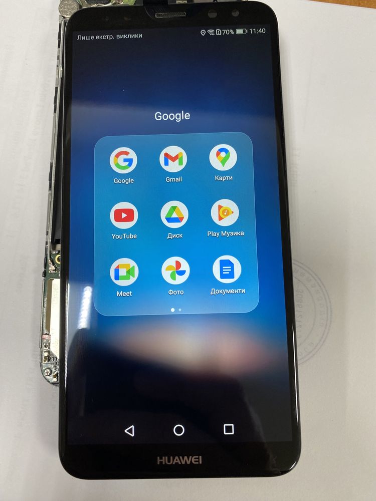 Дисплей в рамі Оригінал Huawei Mate 10 Lite з акумулятором