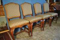 4 Krzesła Eklektyk Dębowa z Holandii