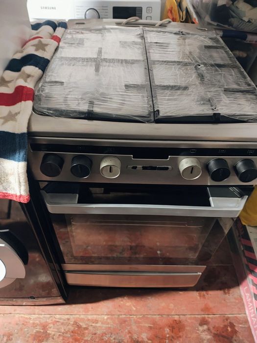 Плита газова 4 камф духовка електрична