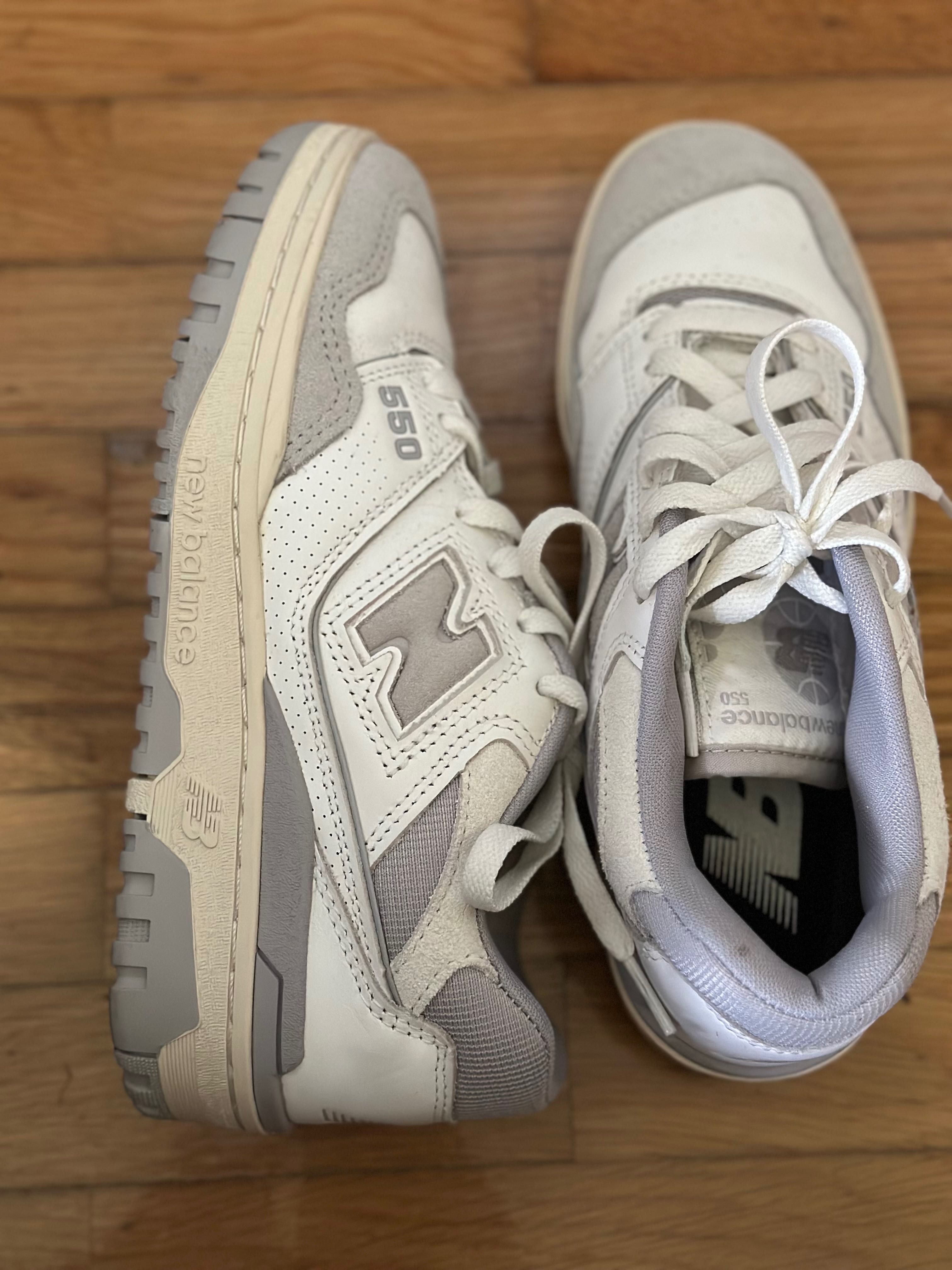 New Balance 550 cinzentas