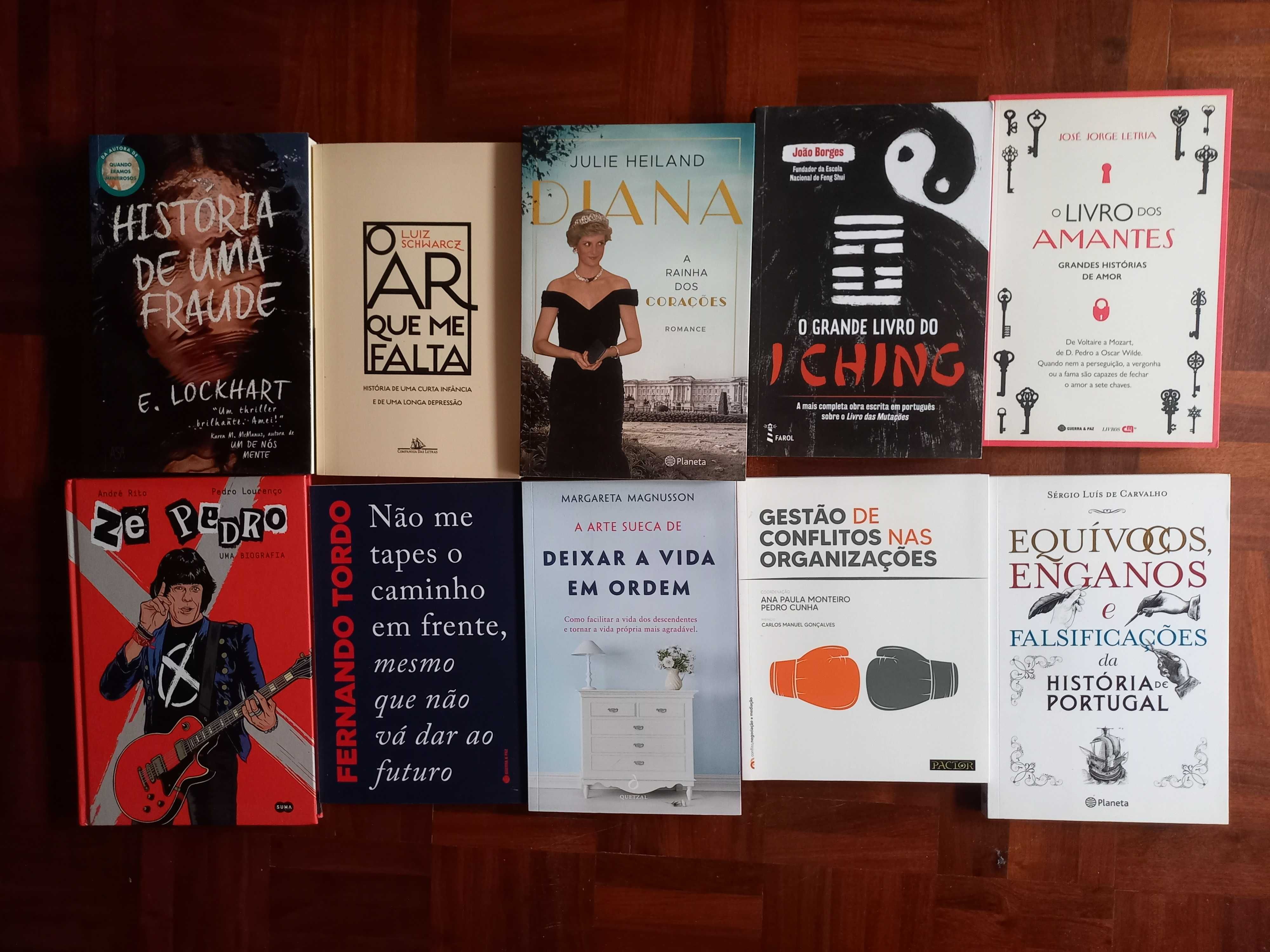 Lote de 81 livros