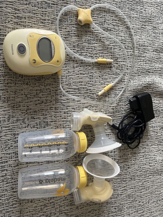 Bomba de tirar leite medela freestyle