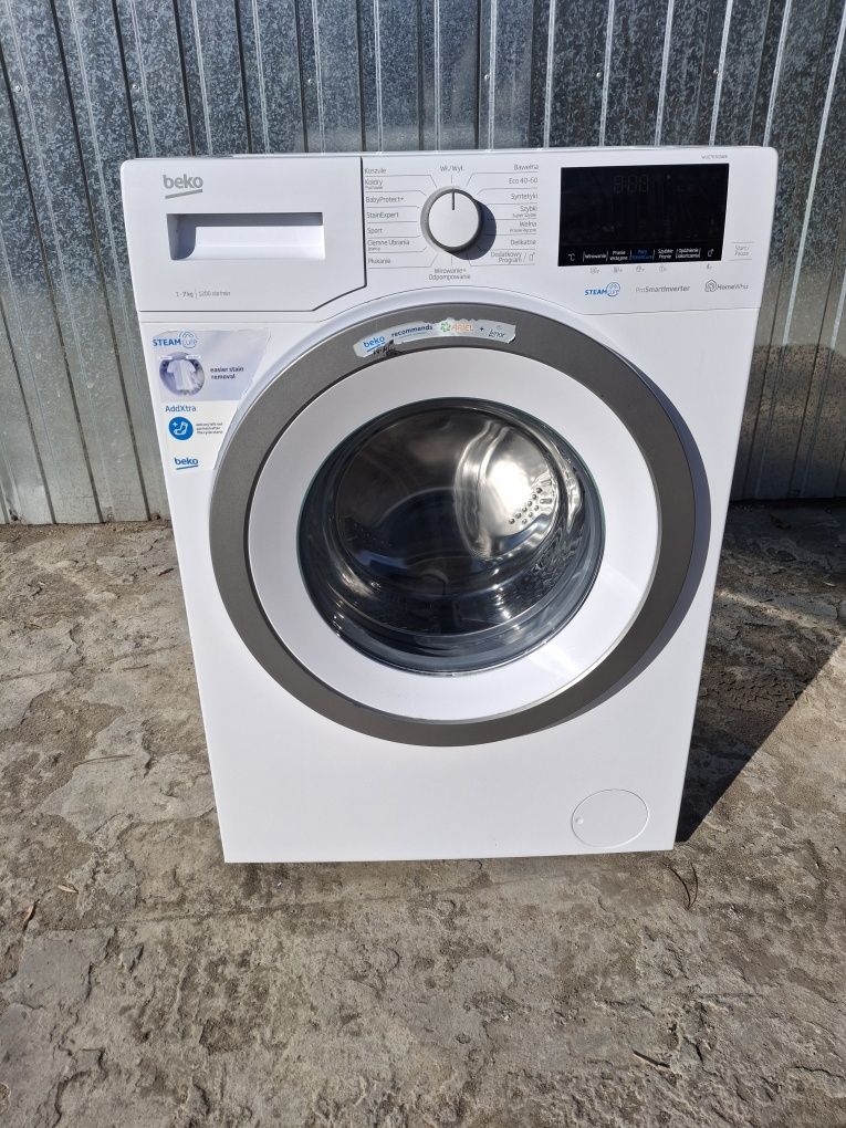 Beko 7 kg 1200 obr para smart control gwarancja  dowóz gratis