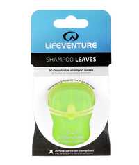 Szampon w listkach LIFEVENTURE Shampoo Leaves x 50 szt bushcraft