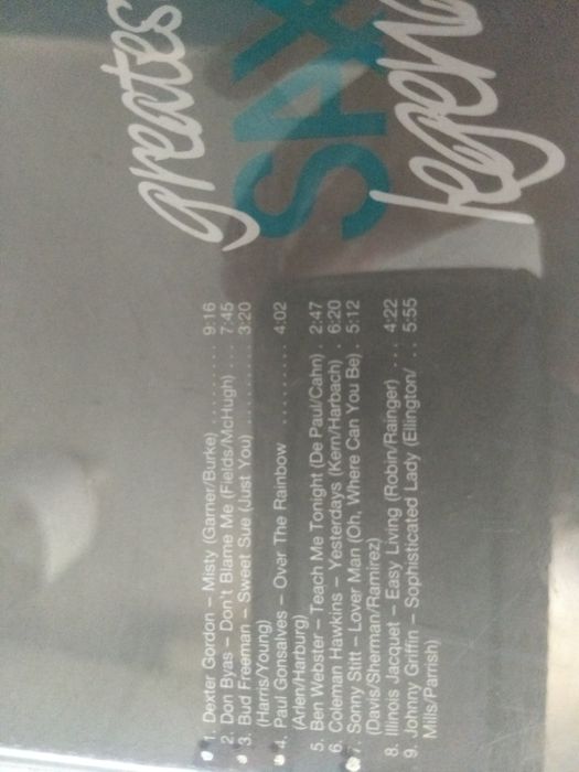 CD Greatest Sax Legends