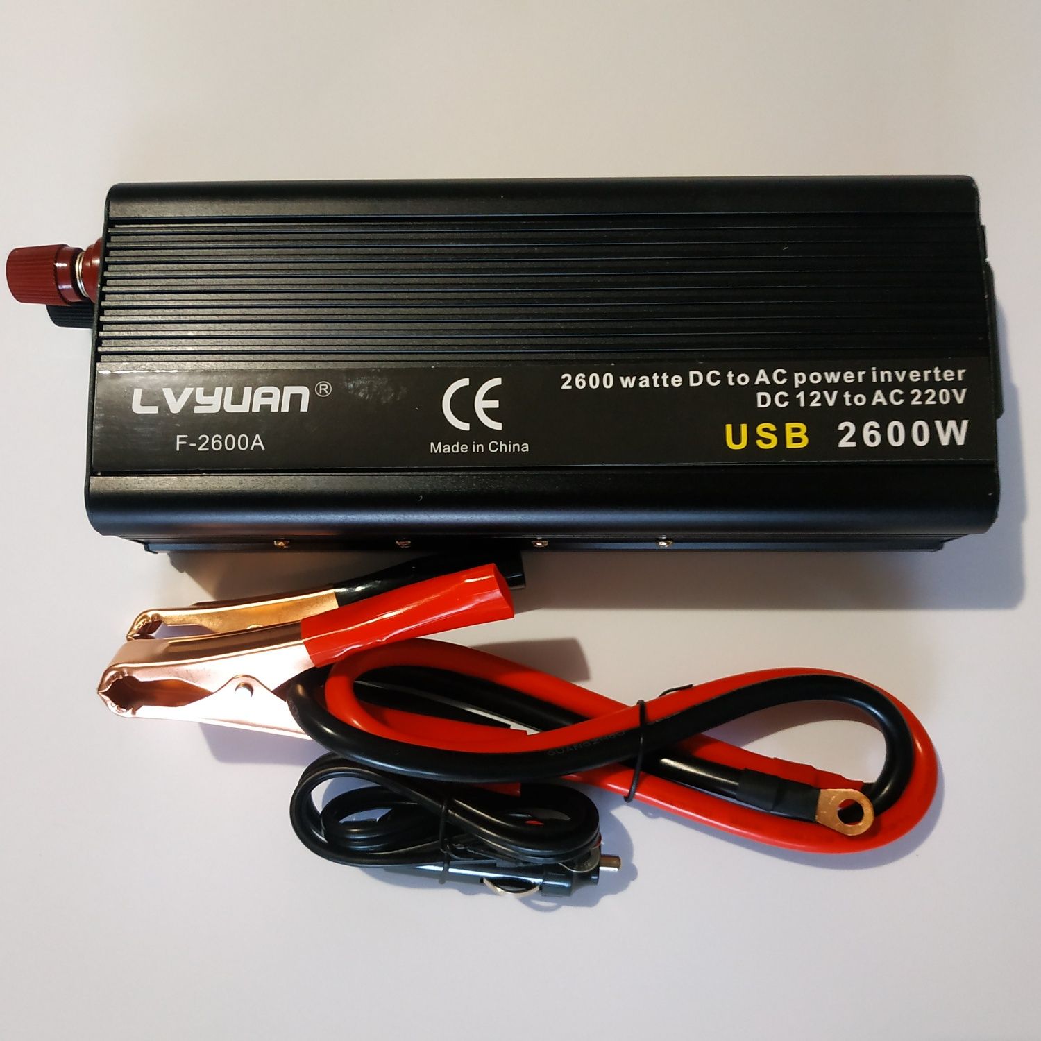 Інвертор 12-220в Lvyuan 2600w