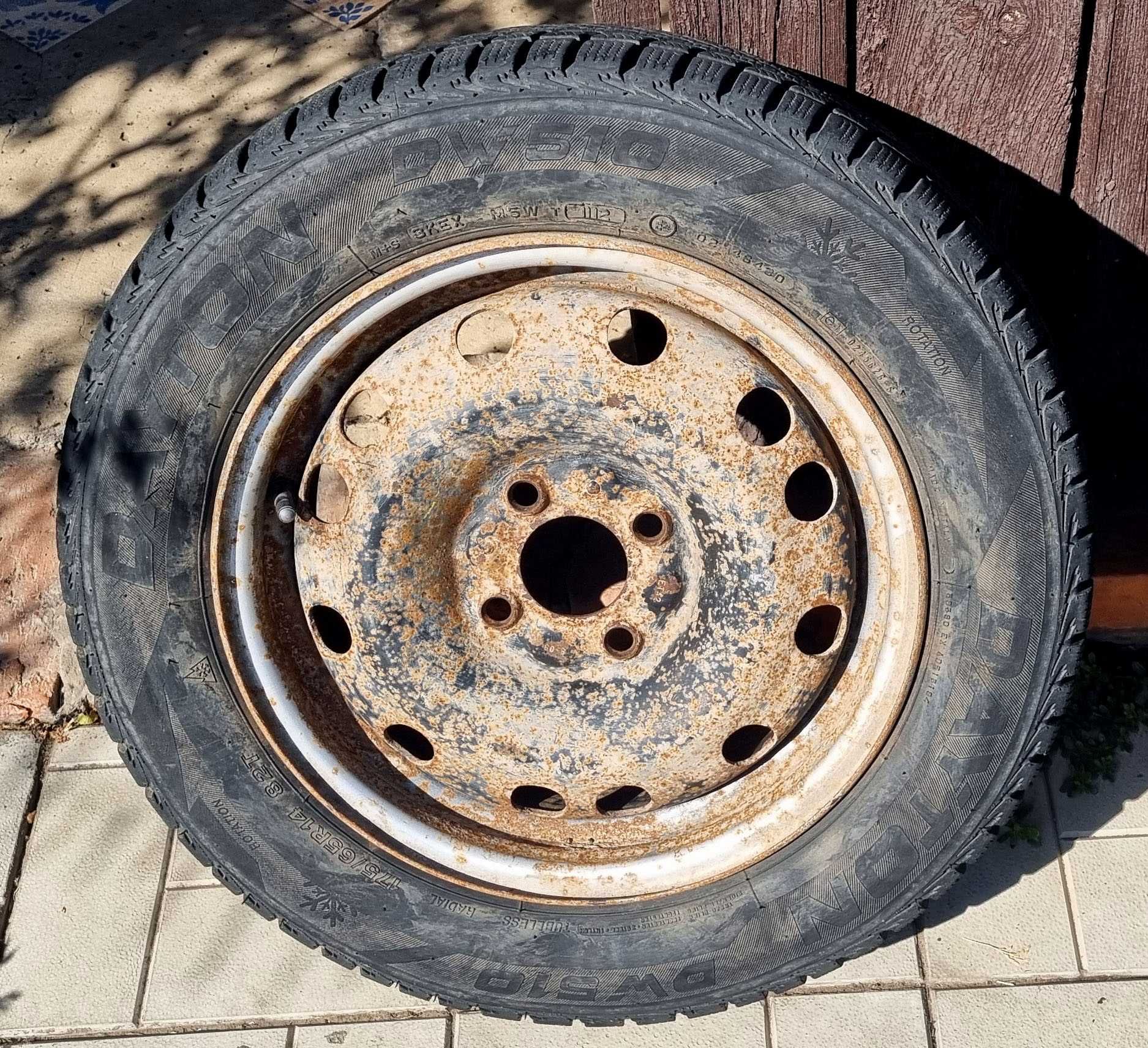 Диски 4*100 R14 з шинами 175/65/r14 літо