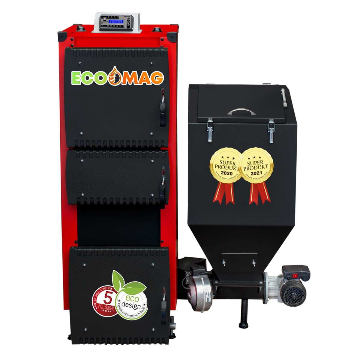 EKOVERT PLUS Kotły, piec na EKOGROSZEK kocioł C.O. moc 15kW 5 KLASA