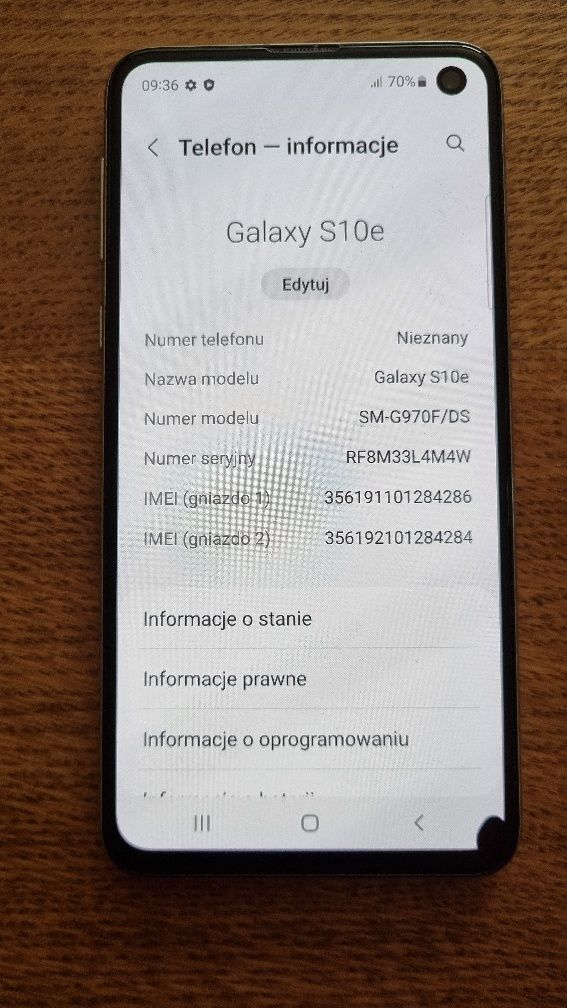 Samsung s 10e Dual