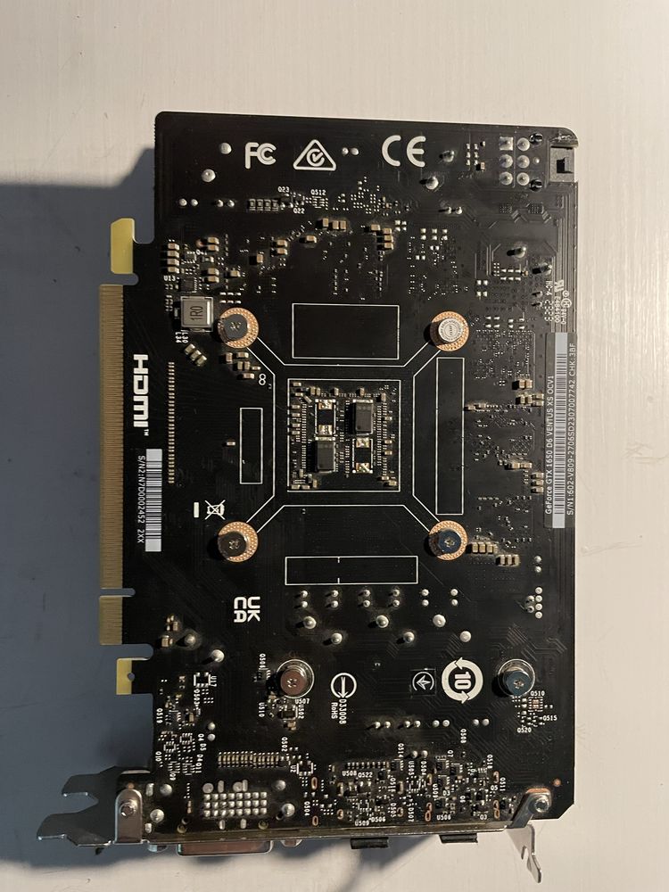 Відеокарта GTX 1650 на 4 гб