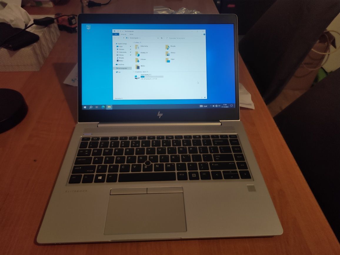 Laptop HP G5 i5 windows 10 elitebook. Dysk SSD.