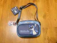 nowa Stitch Stich torebka niebieska 24x17x8/11 cm