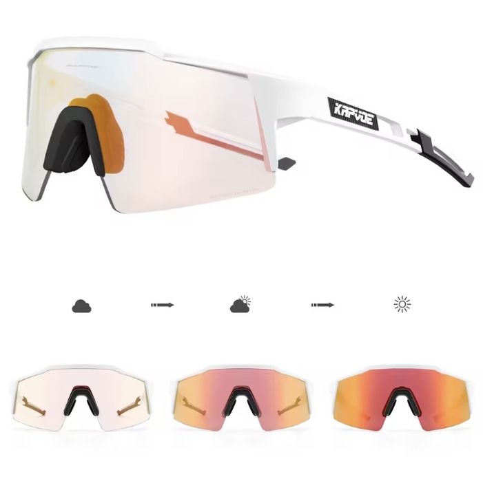 Oculos de ciclismo ou corrida Fotocromaticos