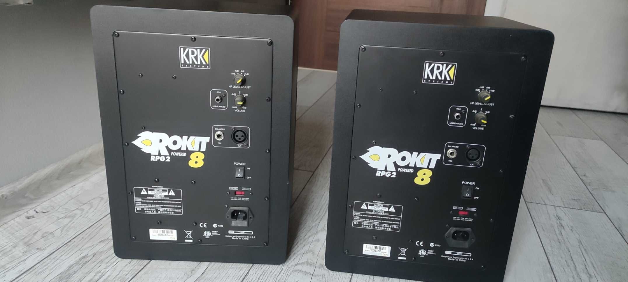 KRK Powered ROKIT 8 w stanie idealnym + Subwoofer 10S