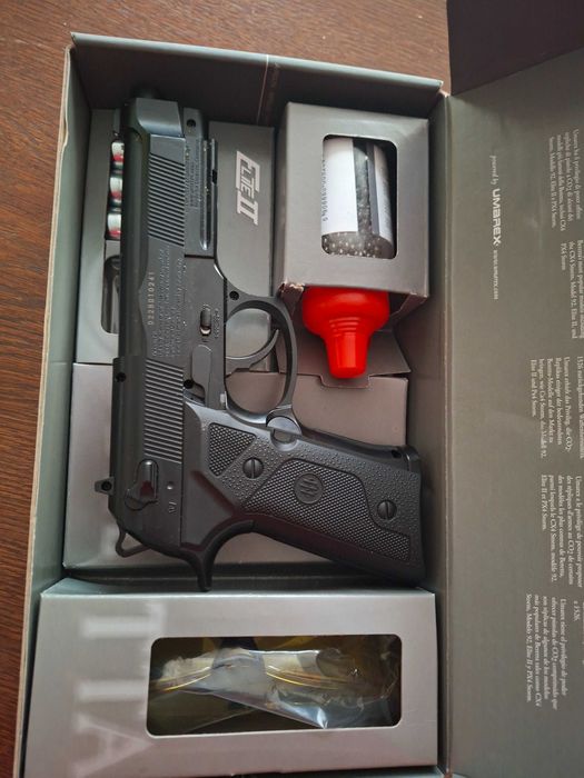 Pistolet gazowy użyty kilka razy