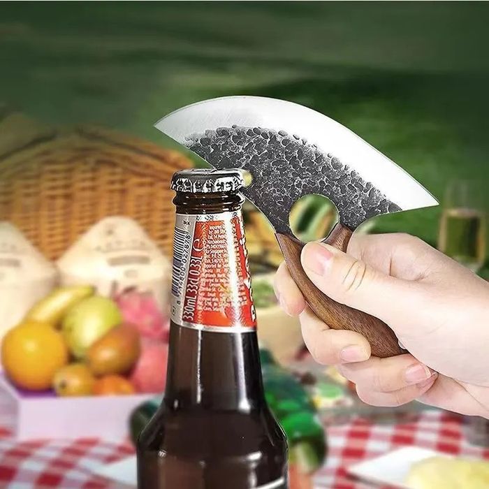 Noż tasak z pokrowcem na pas