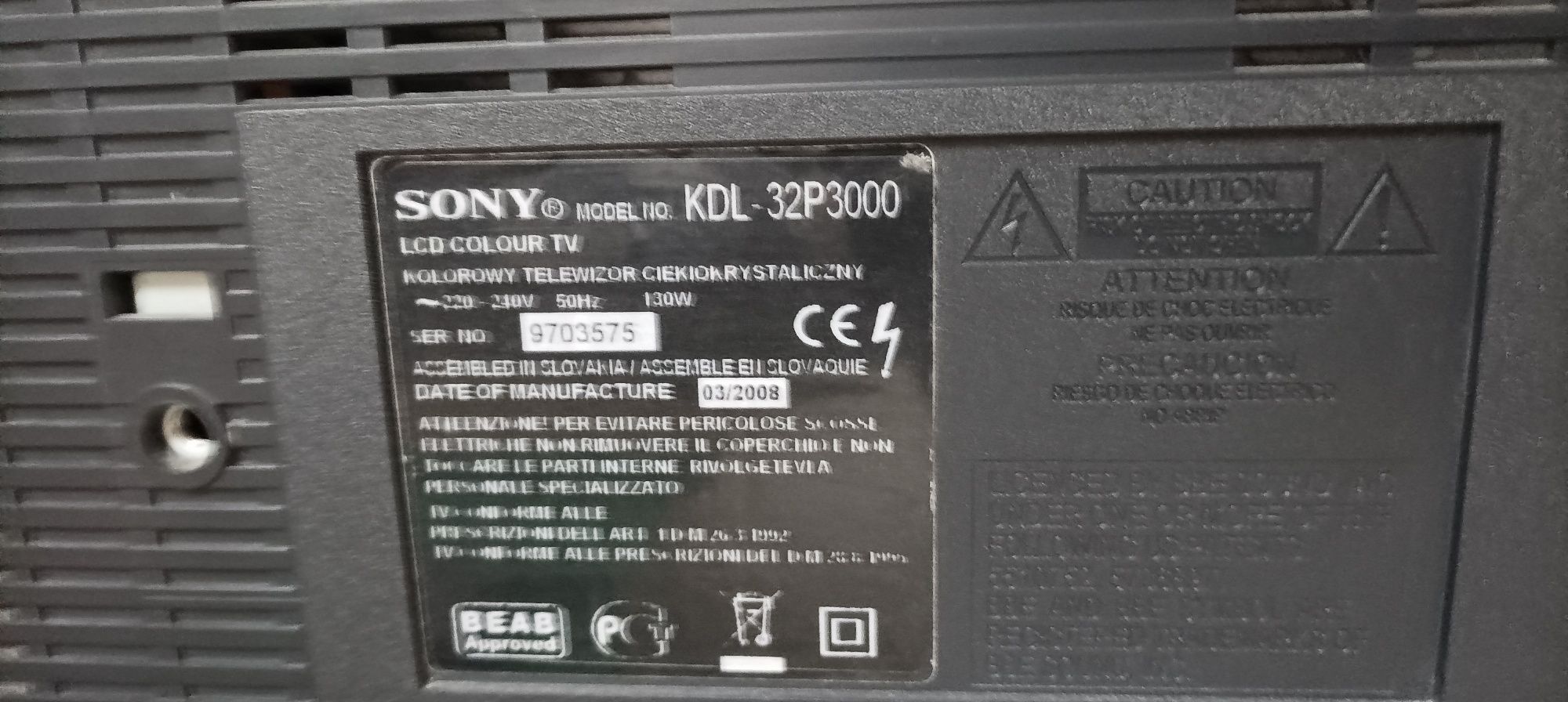 Telewizor Sony bravia