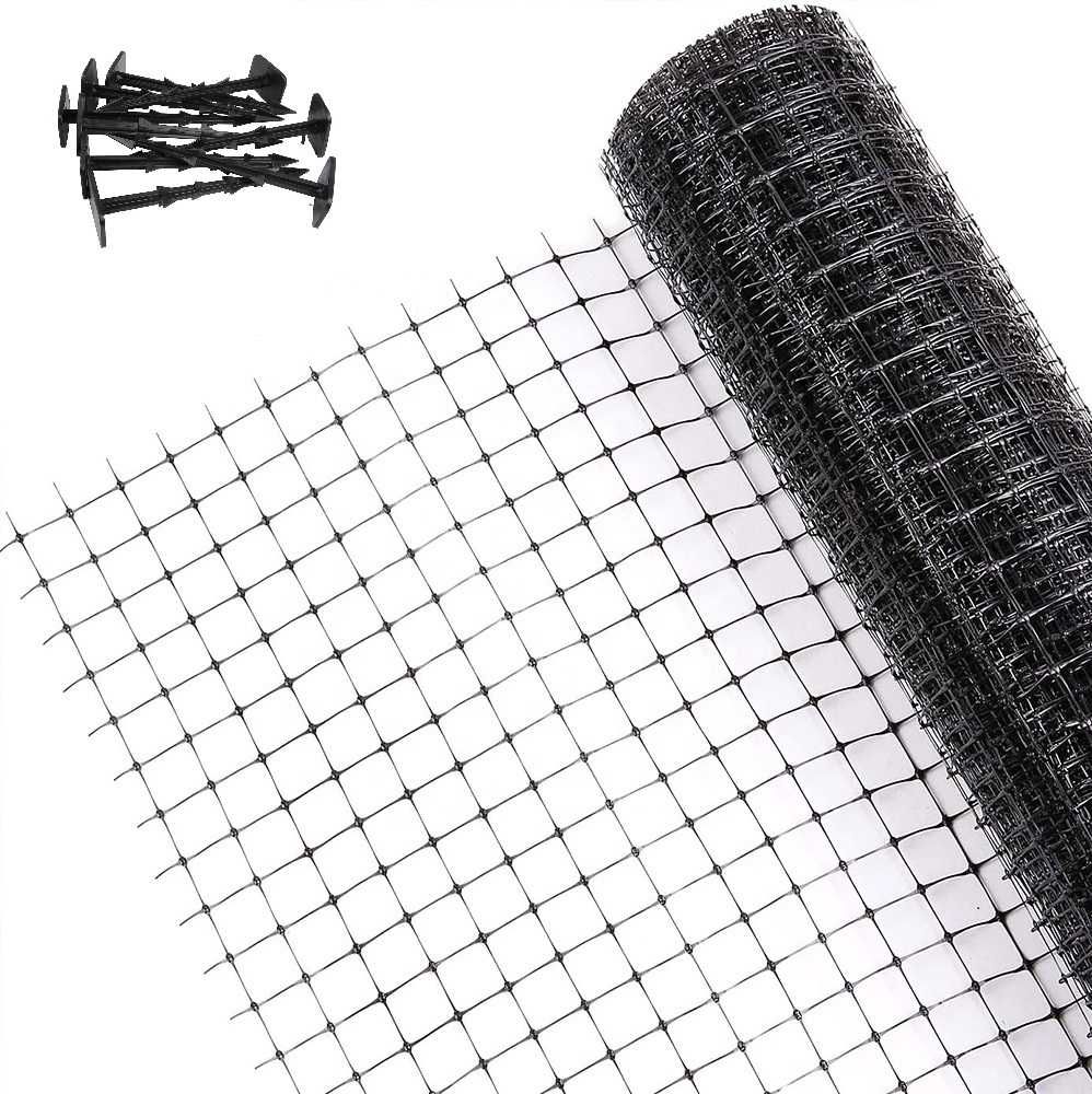 Siatka na krety 2x100 EKSTRA MOCNA 33g/m2 + KOŁKI