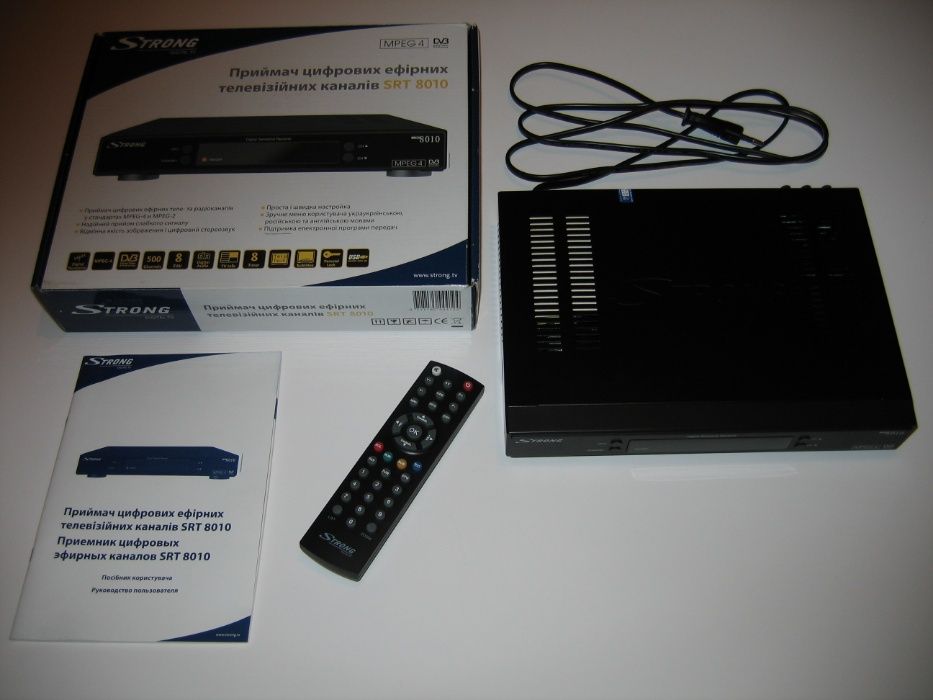 Цифровой эфирный ресивер STRONG SRT 8010 DVB-T.