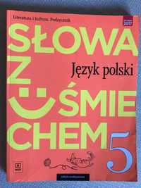 Słowa z uśmiechem 5. Literatura i kultura podręcznik