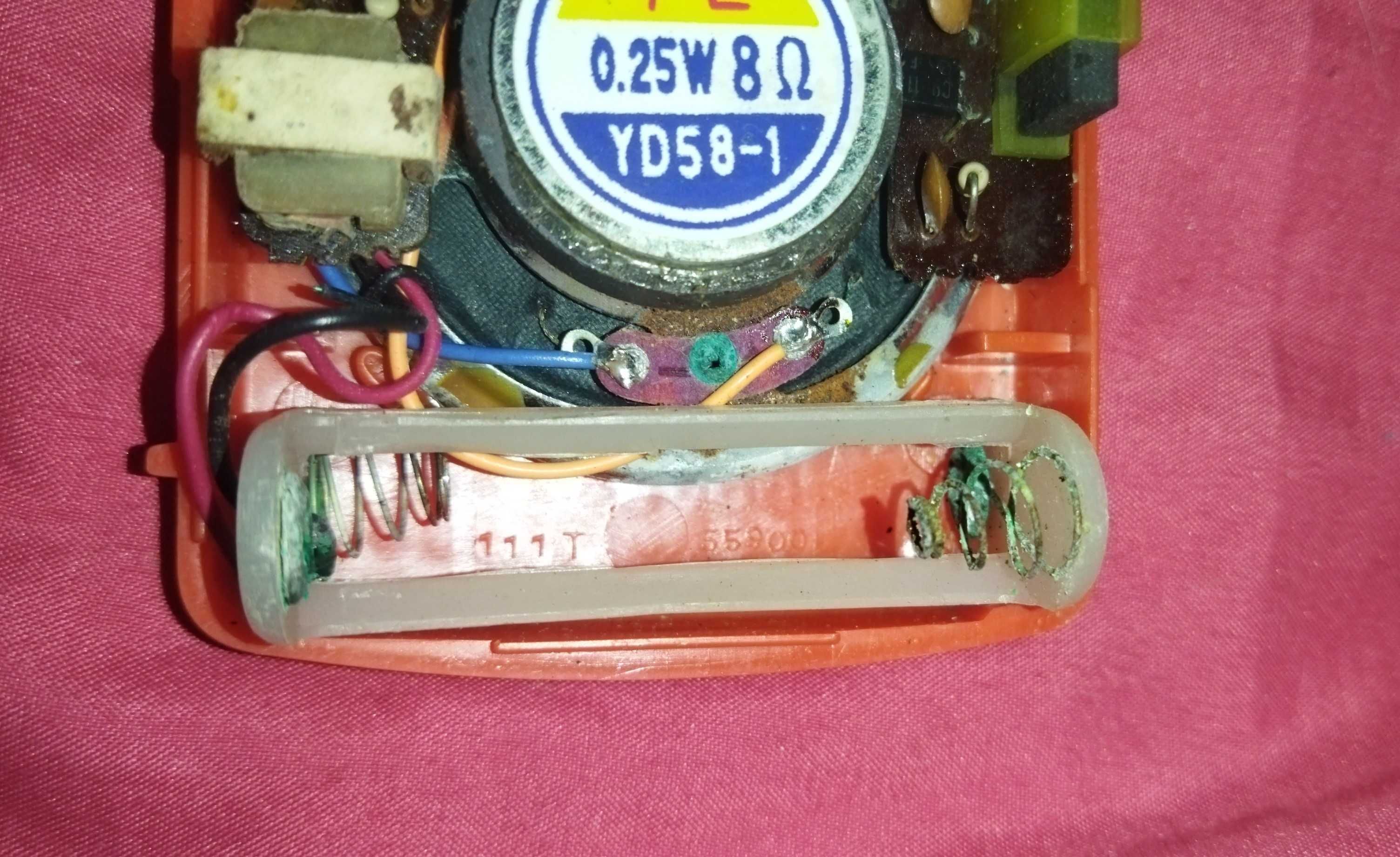 radio portatil am sanyo rp 1270 de 1986