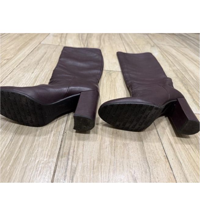 Сапоги цвета марсала, Fabiani, Италия, оригинал