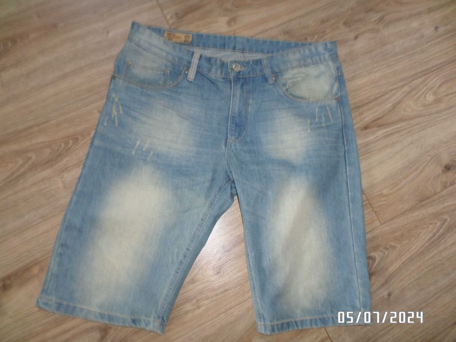 firmowe spodenki męskie-jeans-34-L-C&A