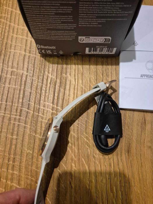 Zegarek Garmin Approach S42 GPS różowo złoty, Nowy na gwarancji.