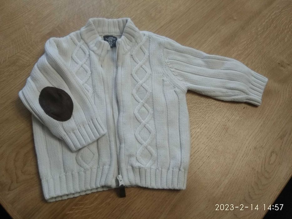 Sweterek hm chłopiec 12-18
