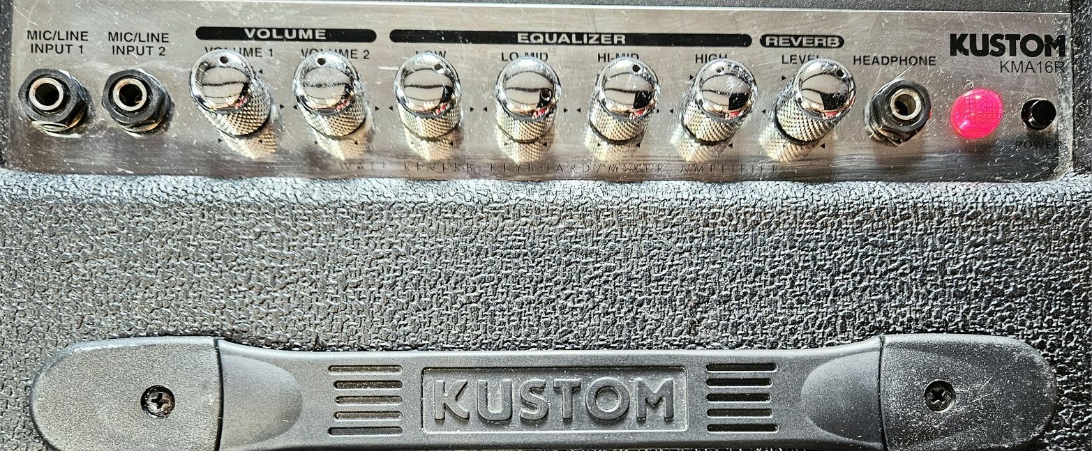 Wzmacniacz Kustom KMA16R do keyboardu, wokalu, perkusji elektronicznej