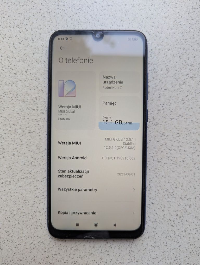 Xiaomi Redmi note 7