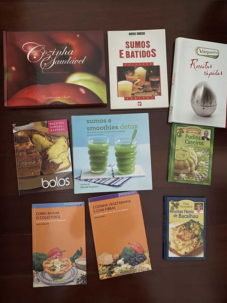 Livros culinaria