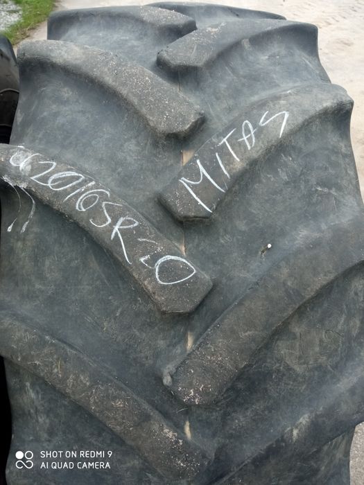 420/65R20 Mitas opony używane rolnicze para