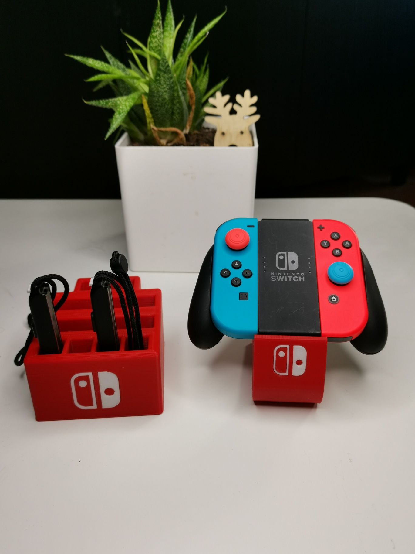 Suporte switch  joycons e comando