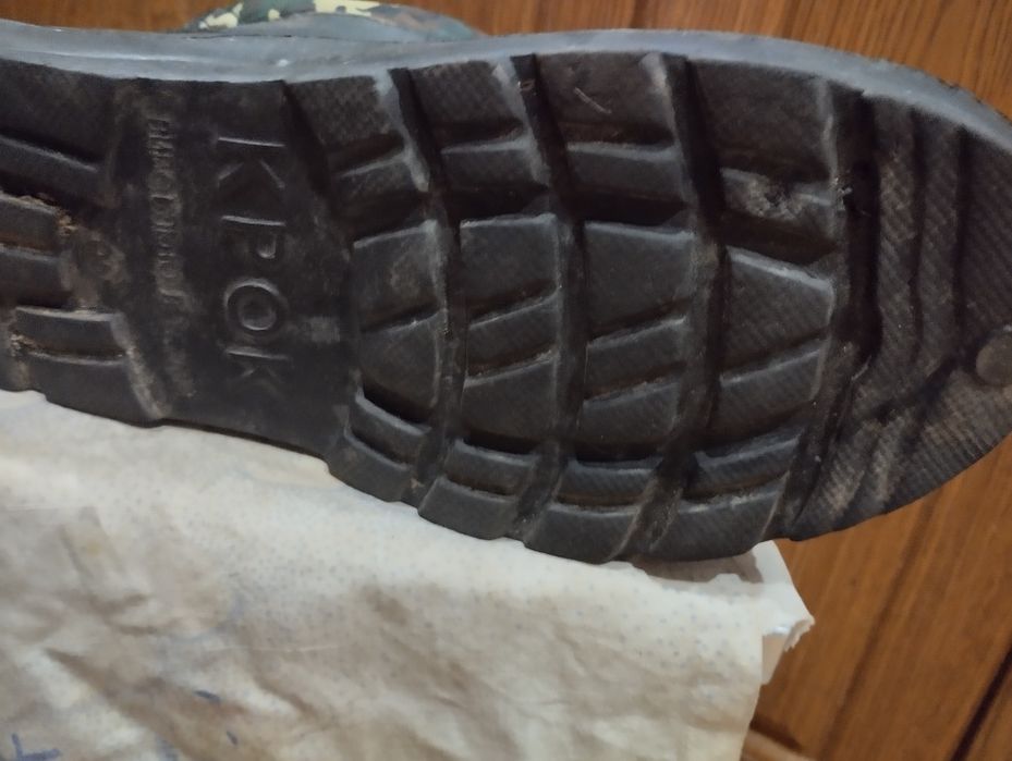 Сапоги резиновые с утеплением