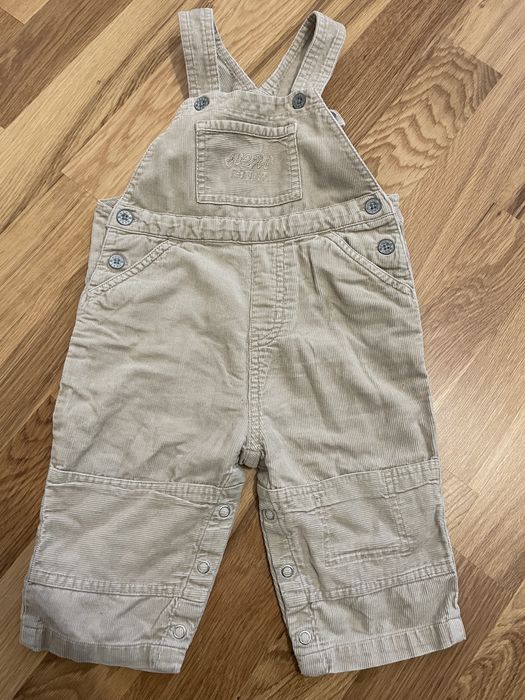 Ogrodniczki sztruksowe