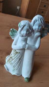 Rzeźba para aniołków