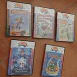 5 dvd infantis , da revista sol. Novos , em embalagem fechada